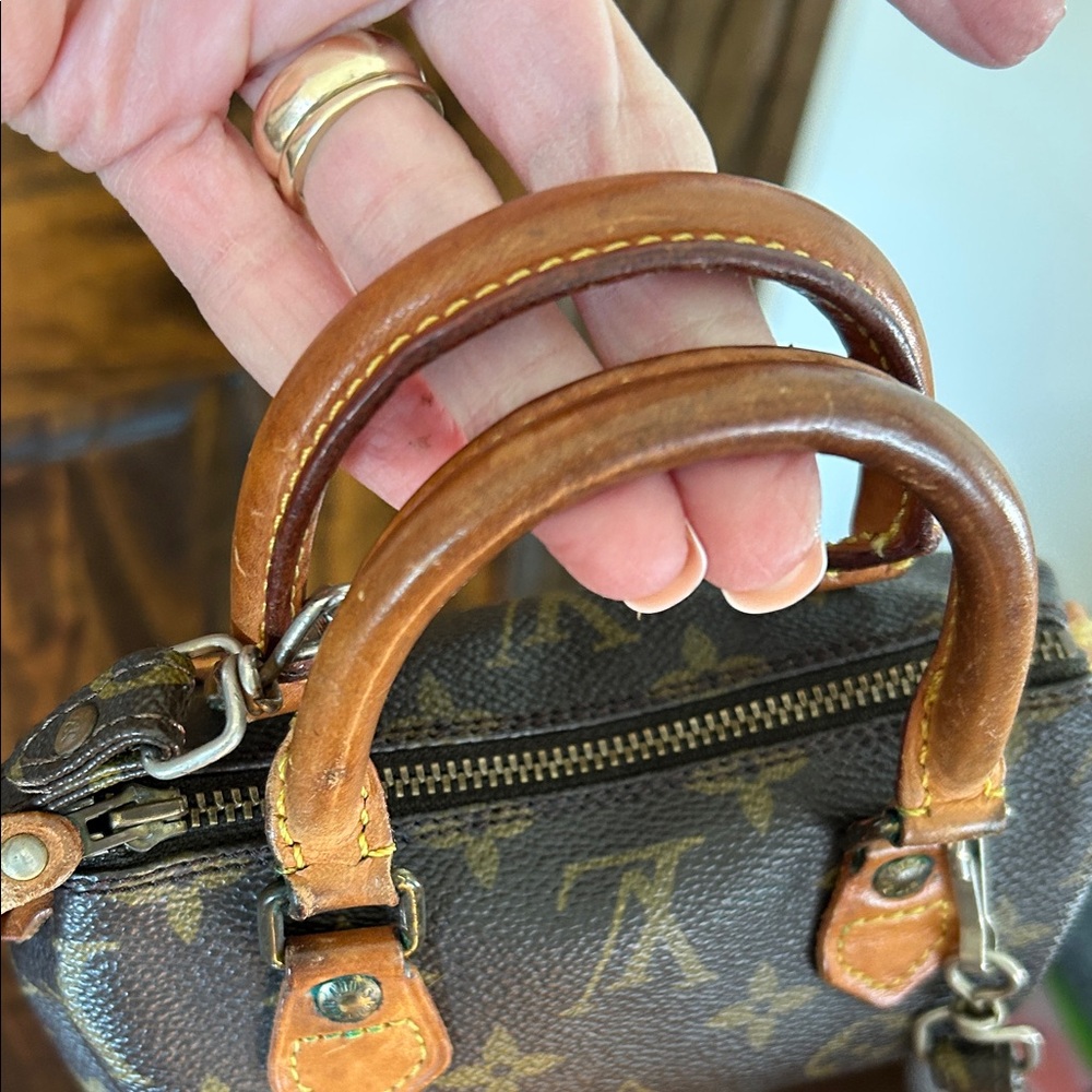 Louis Vuitton Mini Brown Monogram Bag - Picture 2 of 10